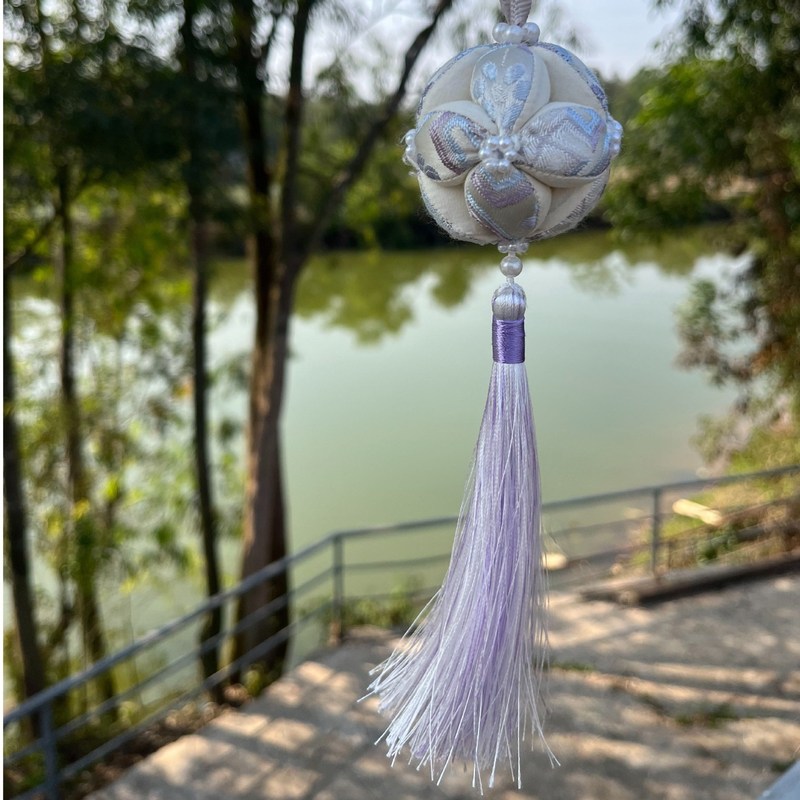 广西壮锦包包刺绣绣球手工绣球壮族女士信物包包靖西旧州|undefined