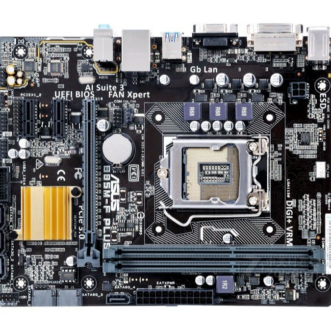 Подходит для материнской платы ASUS B85M-F PLUS DDR3 Micro ATX Core i7/i5/i3 складские товары