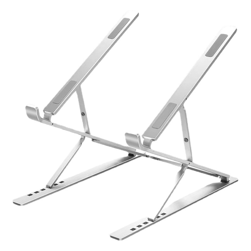 N8 aleación de aluminio soporte portátil de doble capa vertical plegable soporte de refrigeración de escritorio de elevación colgante portátil