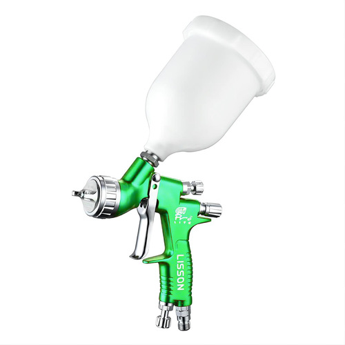 Manufacturer Lisen GTI car sheet metal topcoat paint spray gun high atomization HVLP high-end pneumatic spray gun