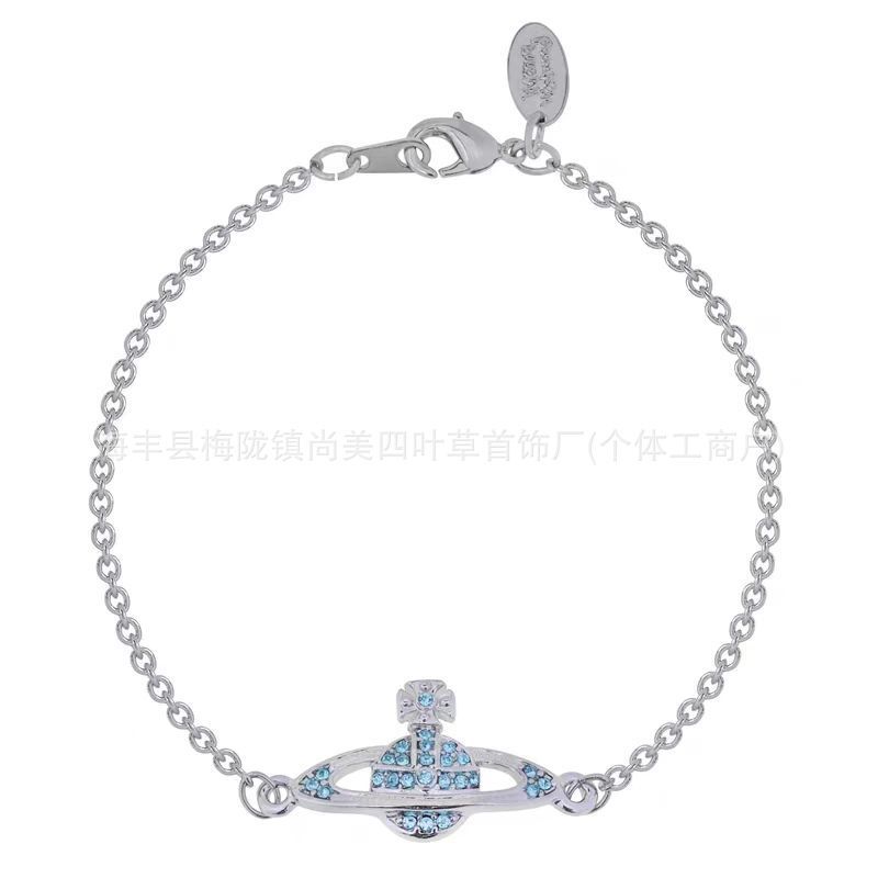 西太后高版本土星珍珠项链薇薇安经典款百搭满钻锁骨链女厂家直销|undefined