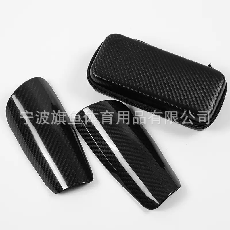 Football Carbon Fiber Shin Guards, Insert-Type, Lightweight, Professional Competition Players, Adult and Children's Shin Guards, Calf Protectors