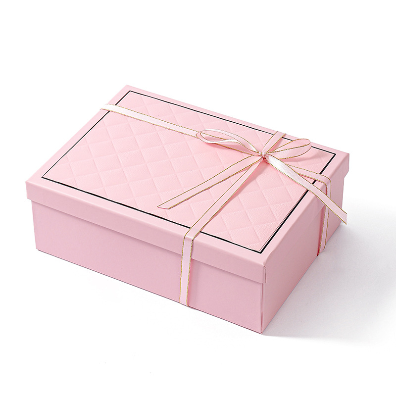 Caja de regalo plegable al por mayor Caja de regalo de la cubierta del cielo y la tierra Caja de embalaje de la cubierta del cielo y la tierra plegable de una pieza Fiesta del arco