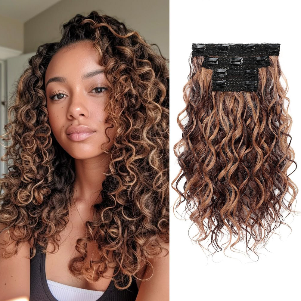Kort lockig damperuk, naturlig volym för en fyllig look_voghion.com