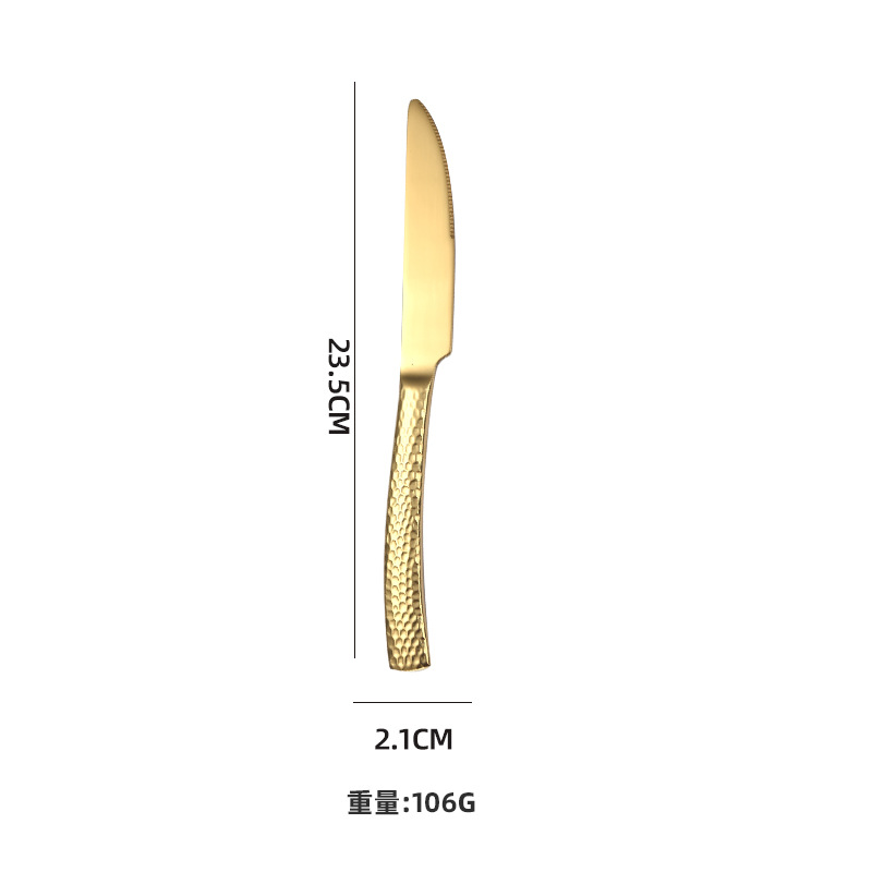 Table knife-gold