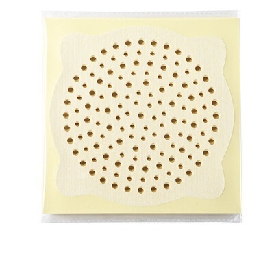 Manufacturer wholesale disposable hair non-woven filter stickers bathroom toilet sewer floor drain stickers