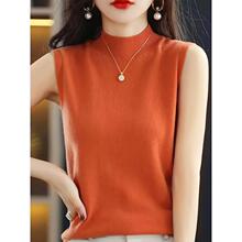 Y 69355 Sleeves High Neck Vest ������챳�� �羳��Ӧ