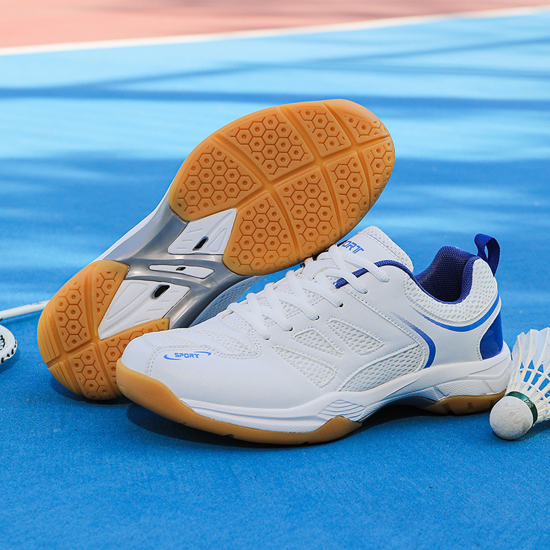 Cross-Border Foreign Trade Single Badminton Shoes for Men and Women, Non-Slip Shock-Absorbing Professional Training Shoes, Sports Shoes, Hiking Shoes, Travel Shoes
