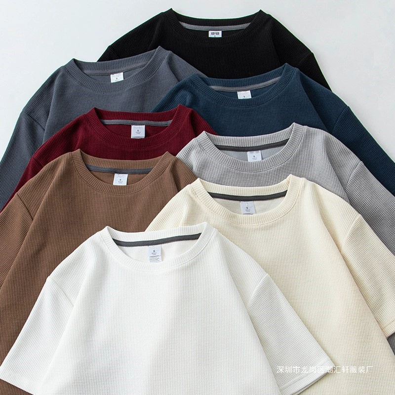 Футболка короткий рукав в японском цветном стиле, комфорт для тела, для отдыха, круглый ворот, oversize
