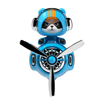 2025 New Creative Cartoon — Car Perfume Aromatherapy - panda-kuku