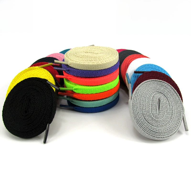 野象 White black sports shoelaces for leisure, accessory, polyester, wholesale