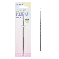 緹香粉刺暗瘡針美容長針去黑頭工具不鏽鋼挑脂肪粒擠痘痘針粉刺針