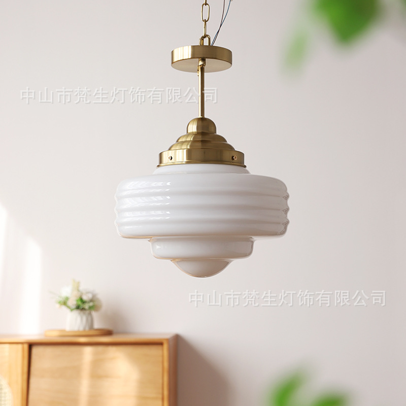 vintage餐檯吸頂燈復古餐廳玄關民宿侘寂中古風客廳素雅簡約燈具