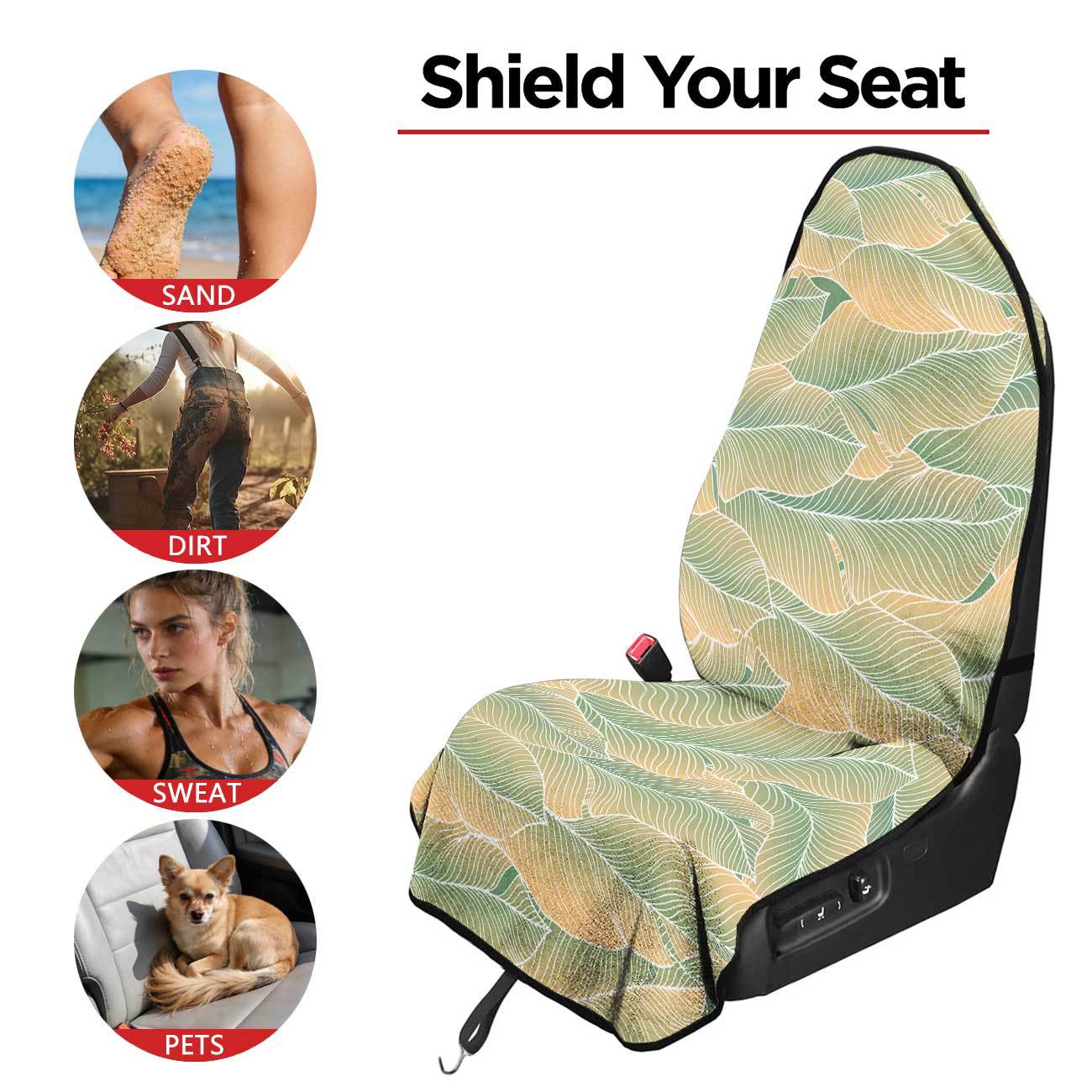 Car seat towel cover front seat protector suitable for gym and exercise, universal for all seasons, car use 132