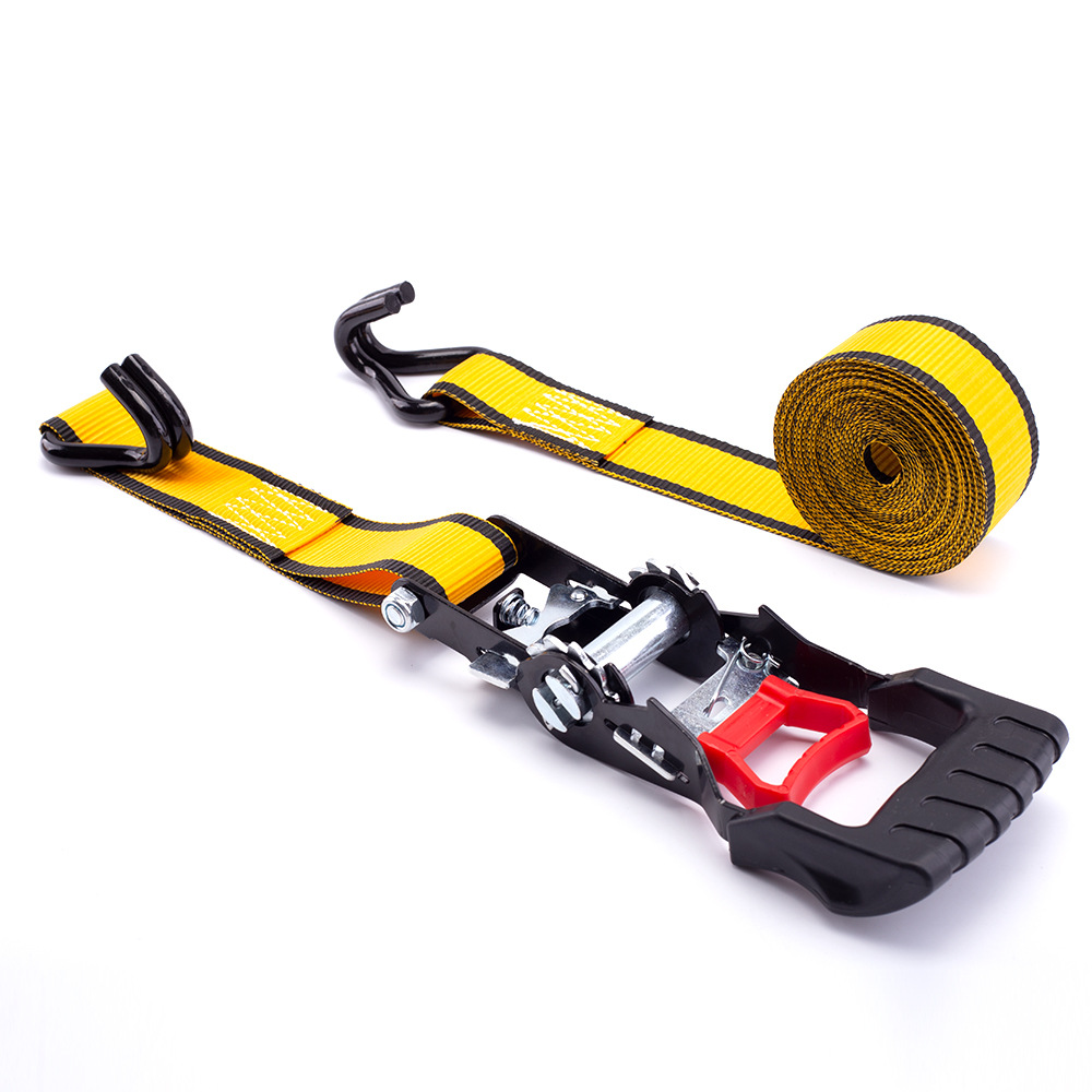 1.5寸货物捆绑 棘轮扣带安全带系紧 拉紧器捆绑带紧固带收紧器