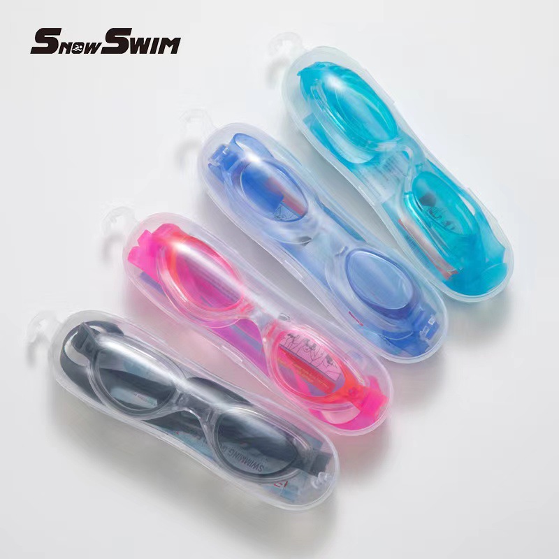Gafas de Natación de Silicona y PVC Impermeables para Adultos y Niños image 1