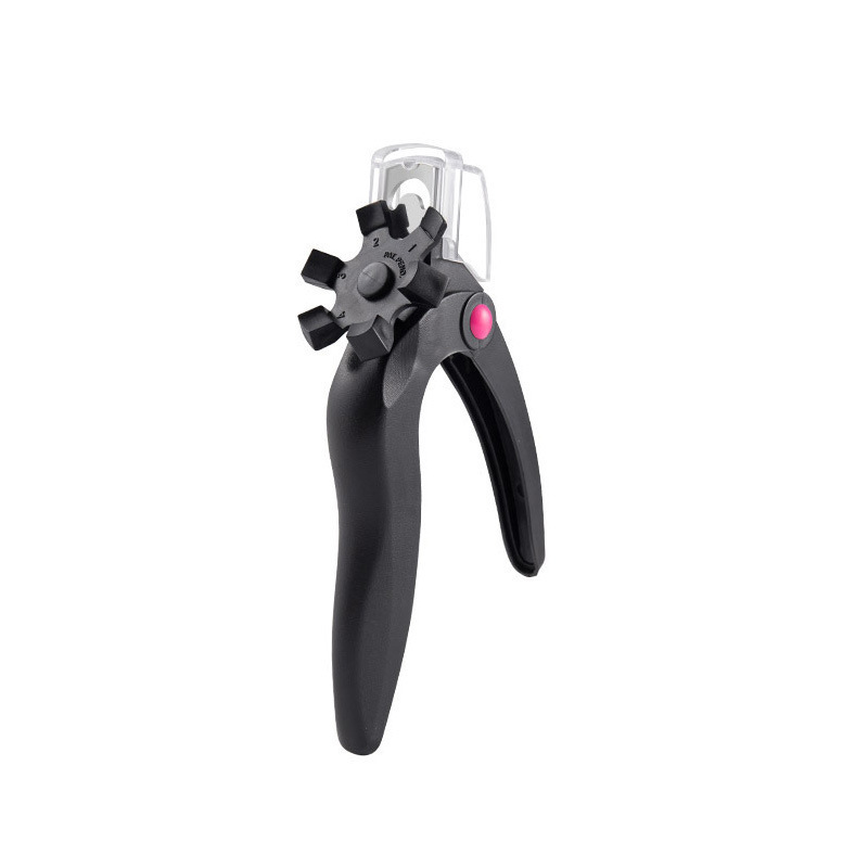 Tijeras para uñas de una línea de acero inoxidable en forma de U, cortador para extensiones de fototerapia DIY, con herramienta de formación.