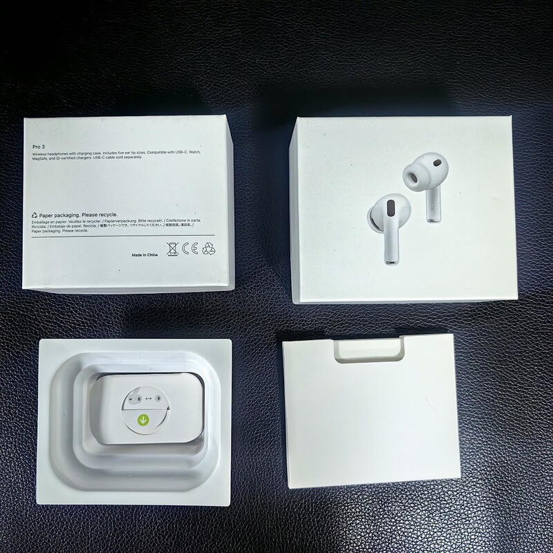 New Pro3 Generation Eighth Generation Bluetooth Headset Wireless Packaging Box Neutral Paper Box Ready-Made Heaven and Earth Cover Packaging Paper Box