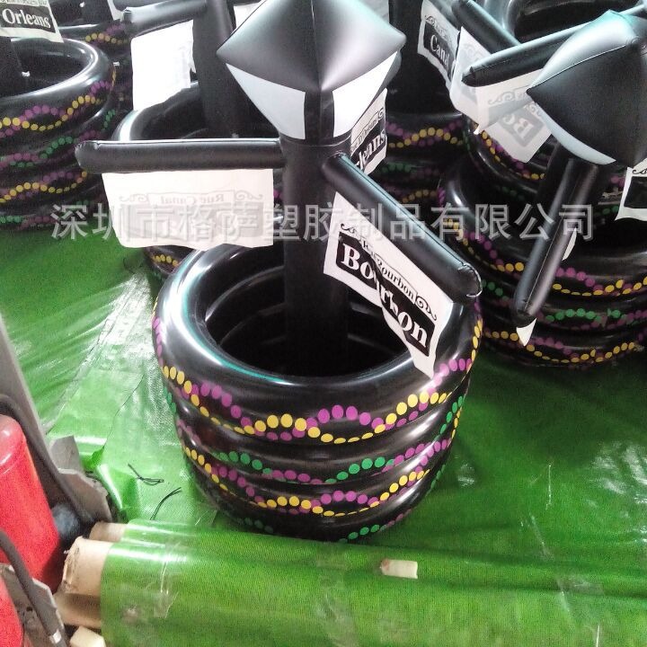 厂家生产充气旗子水池  充气足球冰桶  充气多人水上冰吧