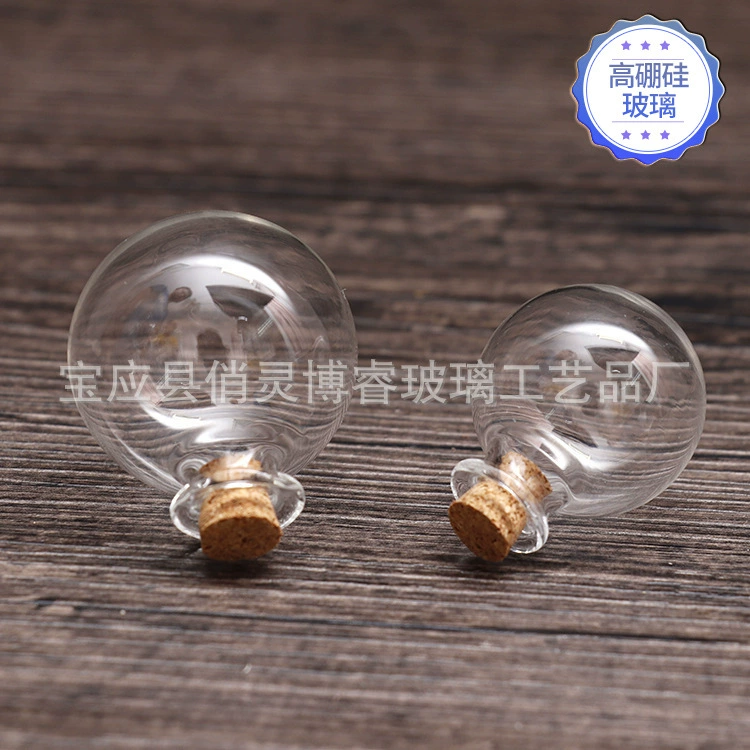 Прозрачная Автомобильная стеклянная бутылка для духов с пробкой художественная Маленькая прозрачная стеклянная бутылка Автомобильная подвеска Счастливая звезда конфетная бутылка