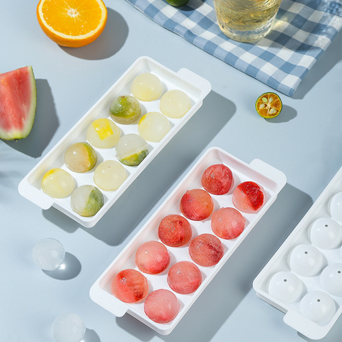Whiskey ice ball mold maker ice tray mold bar frozen ice cube mold box quick freezer silicone lid