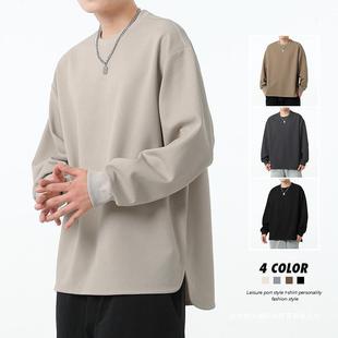 Cross-Border Wholesale Cross-Border Manufacturers Cross-Border Manufacturers Japanese Pullover Sweatshirts for Teenagers Versatile Daily Tops Autumn