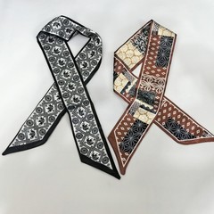 爆款现货韩版围巾飘带丝巾腰带配饰多功能百搭装饰丝巾批发