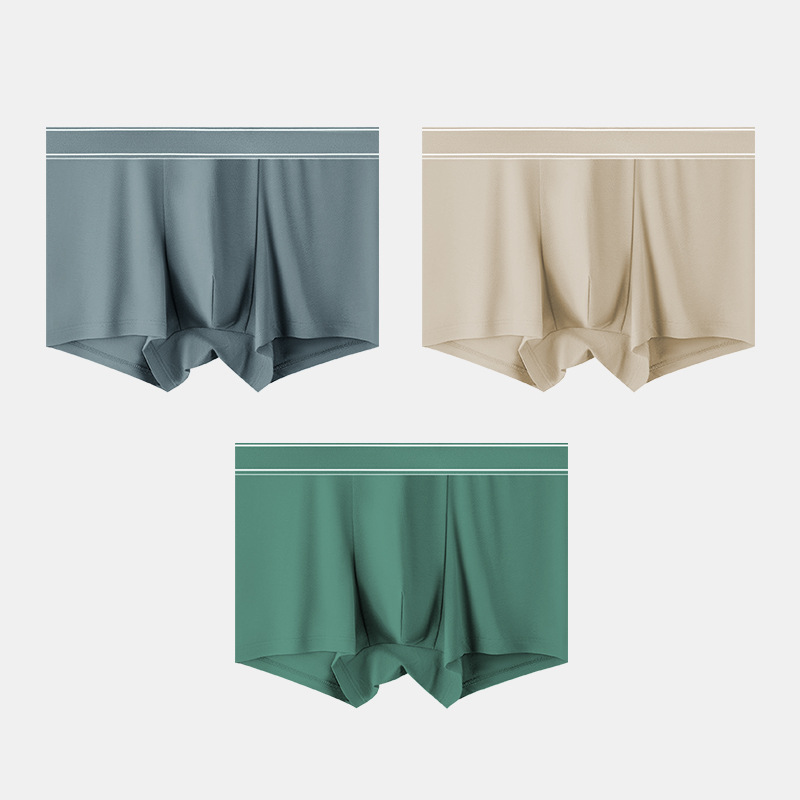 Pantalones de algodón antibacterianas para hombres, pantalones de cuatro pantalones transpirables para adolescentes, pantalones cortos para hombres, pantalones de verano