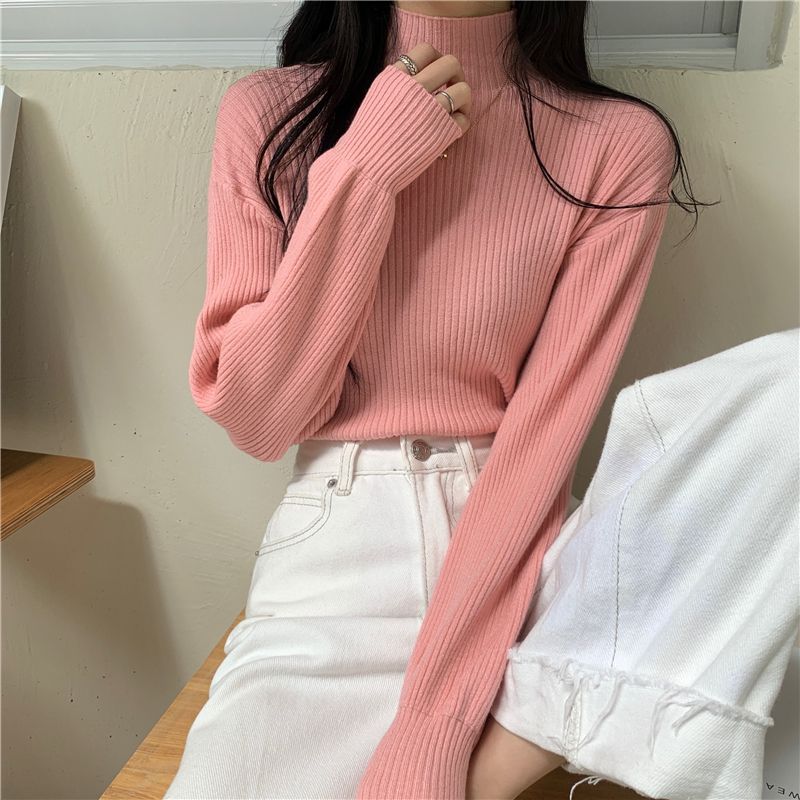Fashionable warm long-sleeve