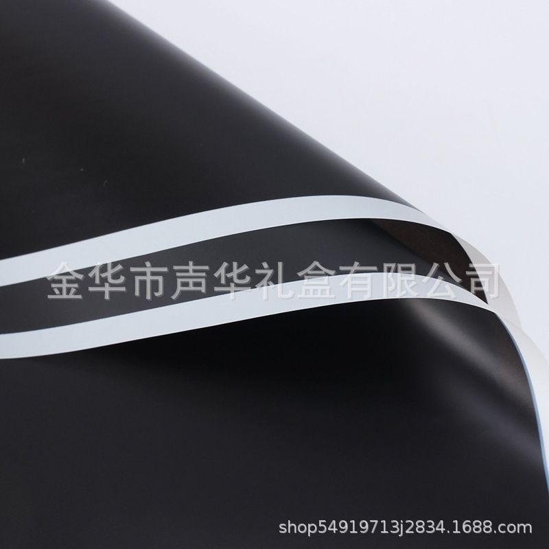 Inauguración de Dajihua Papel de envolver azul Papel dorado Florería Ramo de flores Papel floral Papel Ouya de dos colores de doble cara Impermeable