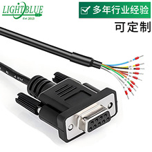 ���� RS232 DB9�� 28AWG�����Ό����Ͷ��� DB9���^�� DB9�����Ӿ�