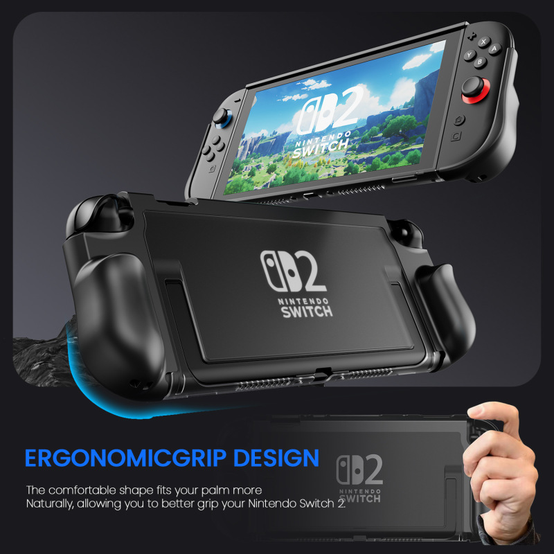 ニンテンドースイッチ 2 保護ケース透明落下防止 NS2 新しいゲーム機収納ケーススイッチ保護ケース|undefined