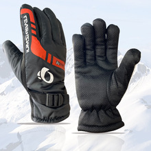 电动车手套男女冬季加绒保暖户外骑行加厚防水防风防寒骑摩托跨境
