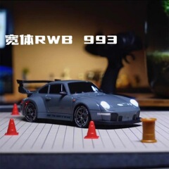 Qinbeifeng 液体 RC993 ハーフスケールリモートコントロールカードリフトテールスタントレーシングライト四輪駆動レーシングおもちゃ