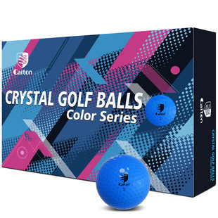 Factory Golf Ball Two-Layer Next Game Golfball Sarin Material Golf Double-Layer Crystal Competition Ball