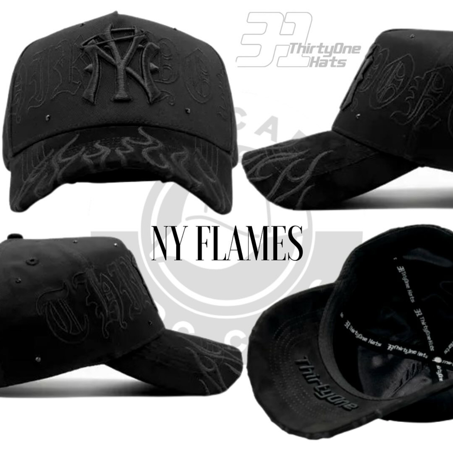 Aliexpress spot Dandy letras bordadas ajustables gorra de boca de pato borde curvo con taladro gorra de béisbol