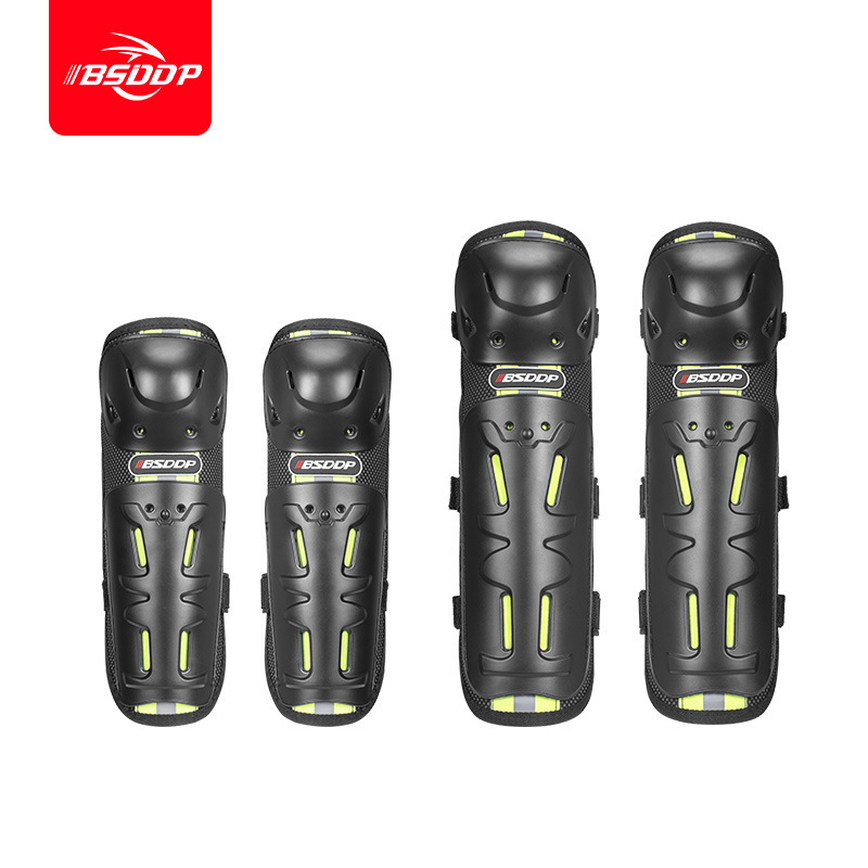 Motocicleta deportivo rodilla