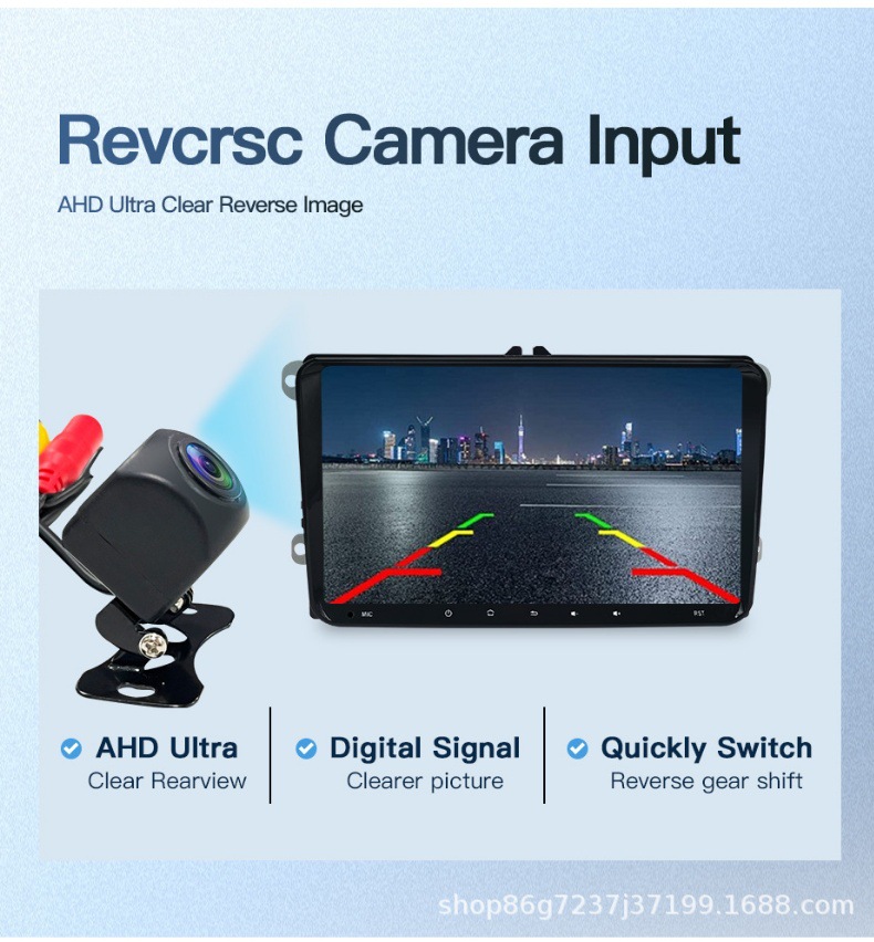 Suitable for Volkswagen Tiguan Polo 6R Touch Model 9inch Android Carplay Car Navigation Central Control All-In-One Machine