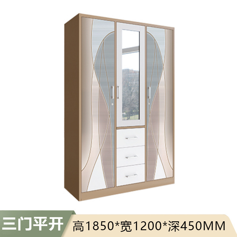 Amazon venta caliente armario de impresión para el hogar puerta batiente de acero casillero armario de almacenamiento de dormitorio fabricante de comercio exterior