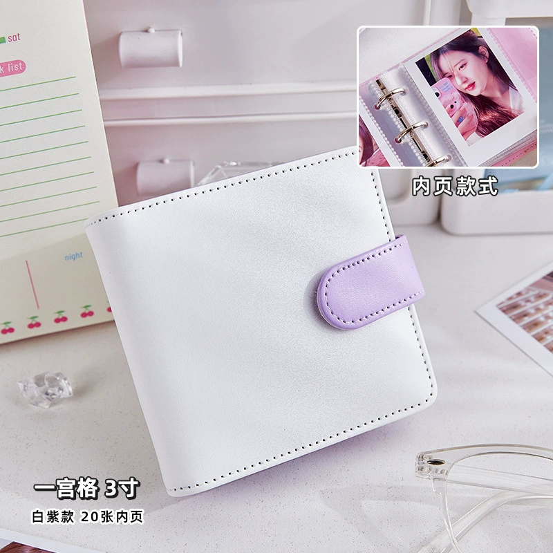 Альбом для карточек (Polaroid) PU, 3 дюйма, несколько дизайнов обложек