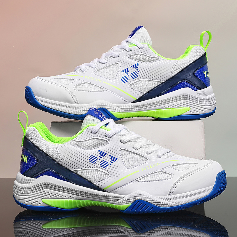 New men's badminton shoes, non-slip, shock-absorbing, outdoor couple's tennis shoes, student wear-resistant competition sports shoes, lightweight