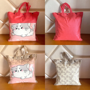 Pillow Gift Bag, Universal Solid Color Non-Woven Fabric Visible Packaging, Pillow Quilt Can Be Used as a Gift Bag, Non-Woven Fabric Bag