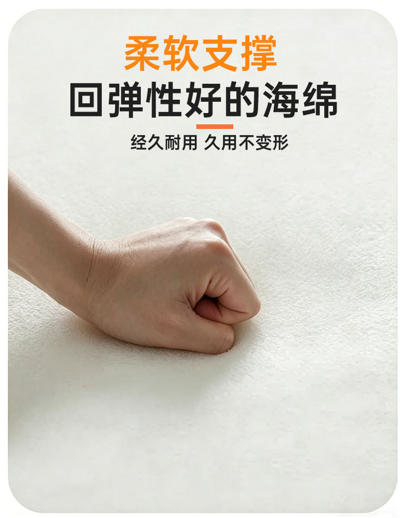 Car Armrest Box Heightening Pad, Universal Car Armrest Pad, Car Central High-End Elbow Rest, Thin Sponge Protective Cover