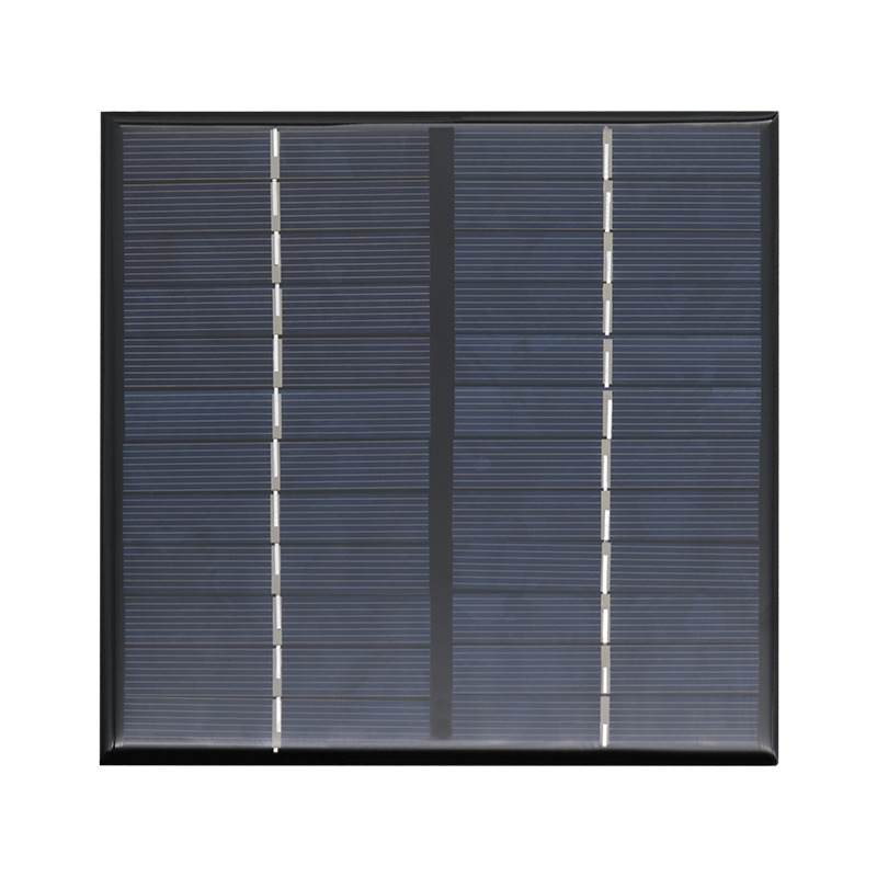 厂家源头 4.7W多晶硅环氧树脂胶太阳能板 手机 户外电源 太阳能板