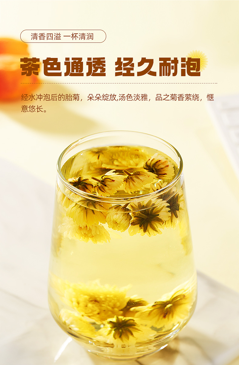 Six Jar Floral Herbal Tea Blend with Tai Ju Rose Hawthorn Jasmine Honeysuckle Dried Flowers overview