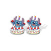 Cartoon children's acrylic earrings