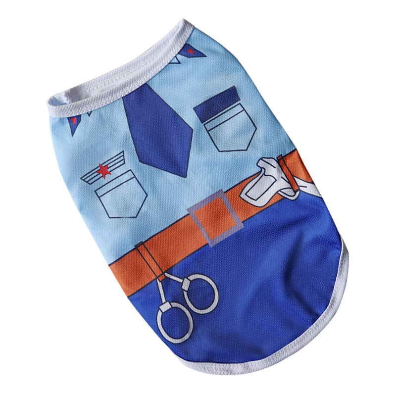 경찰 만화 조끼