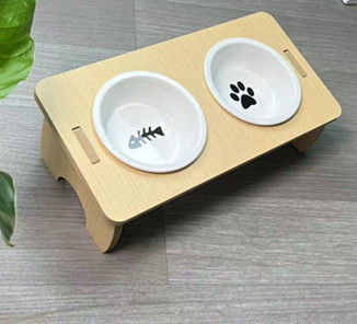 더블 손목 랙 세라믹 그릇