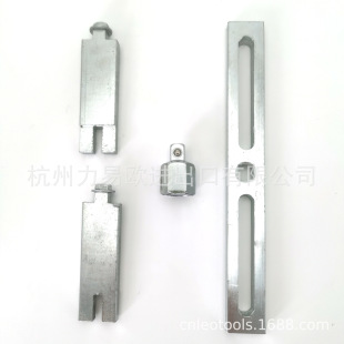 Gasoline pump cover removal automobile fuel tank cover removal and installation special tool disc two-claw right-angle fuel tank cover wrench