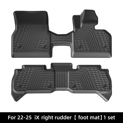 Modelə uyğun ayaqaltı Car Floor Mats, Special Car - 22-25-bmw-bmw-ix-single-layer-floor-mats-right-hand-drive